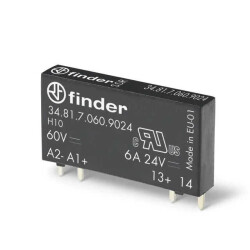 Solid State Photo-Coupled Relay (Photorelay) SPST-NO (1 Form A) 4-SIP - Finder Relays, Inc.
