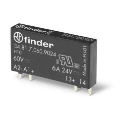 Solid State Photo-Coupled Relay (Photorelay) SPST-NO (1 Form A) 5-SIP - Finder Relays, Inc.