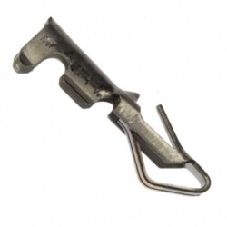 Edge Terminal Non-Gendered 18-24 AWG Crimp Gold - TE Connectivity AMP Connectors