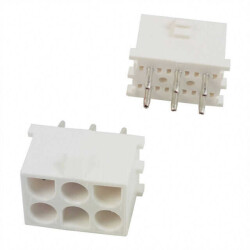 6 Position Header Connector 0.250