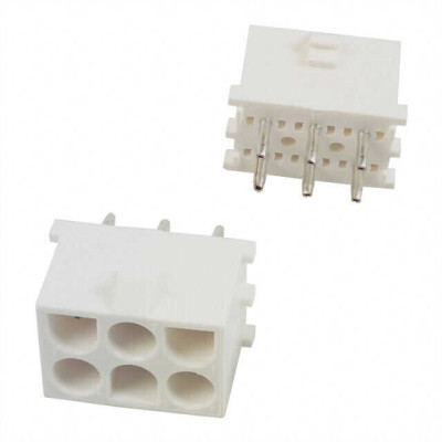 6 Position Header Connector 0.250