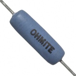 18 Ohms ±5% 5W Through Hole Resistor Axial Wirewound - Ohmite