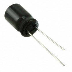 220 µF 35 V Aluminum Electrolytic Capacitors Radial, Can 2000 Hrs @ 85°C - Rubycon