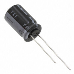 330 µF 35 V Aluminum Electrolytic Capacitors Radial, Can 7000 Hrs @ 105°C - Rubycon