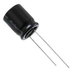 820 µF 35 V Aluminum Electrolytic Capacitors Radial, Can 10000 Hrs @ 105°C - Rubycon