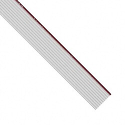 Flat Ribbon Cable Gray 10 Conductors 0.039