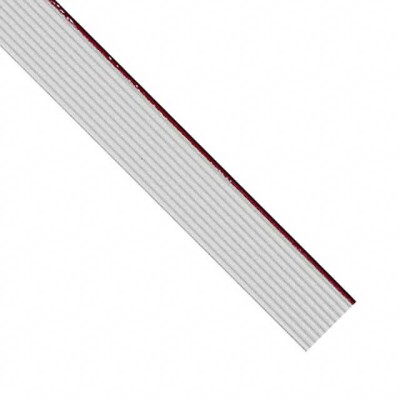 Flat Ribbon Cable Gray 10 Conductors 0.039