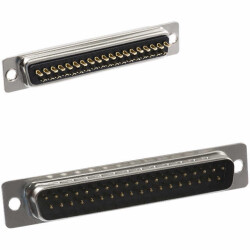 37 Position D-Sub Plug, Male Pins Connector - NorComp Inc.