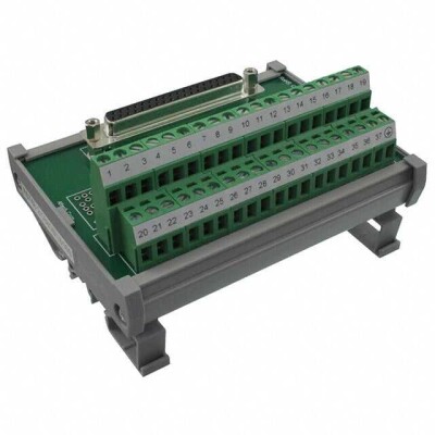 37 Position Interface Module Terminal Blocks - Screw Connection To D-Sub, Female 12-22 AWG - 1