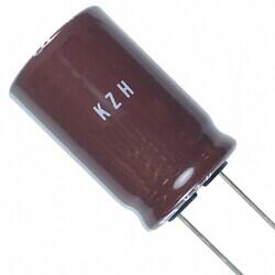 390µF 35V Aluminum Electrolytic Capacitors Radial, Can 6000 Hrs @ 105°C - United Chemi-Con