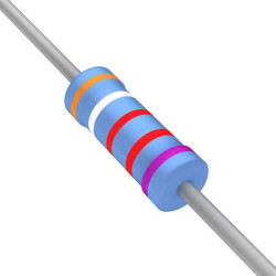 39.2 kOhms ±0.1% 0.25W, 1/4W Through Hole Resistor Axial Metal Film - TE Connectivity Passive Product