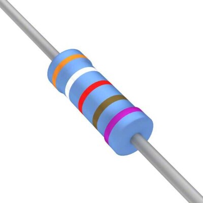 3.92 kOhms ±0.1% 0.25W, 1/4W Through Hole Resistor Axial Metal Film - 1