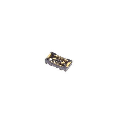4 (2 + 2 Power) Position Connector Receptacle, Center Strip Contacts Surface Mount Gold - 1