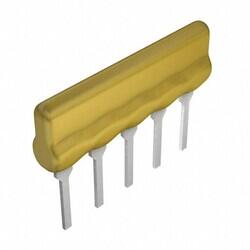 4.7k Ohm ±2% 200mW Power Per Element Bussed 4 Resistor Network/Array ±100ppm/°C 5-SIP - Bourns Inc.