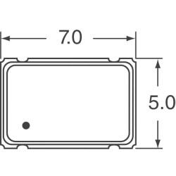 4 MHz XO (Standard) HCMOS, TTL Oscillator 3.3V Enable/Disable 4-SMD, No Lead - 3