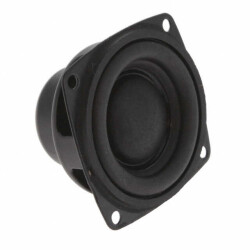 4 Ohms General Purpose Speaker 5 W 100 Hz ~ 20 kHz Top Round, Square Frame - Visaton GmbH & Co. KG