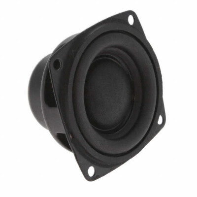 4 Ohms General Purpose Speaker 5 W 100 Hz ~ 20 kHz Top Round, Square Frame - 1