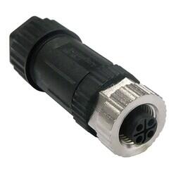 4 Position Circular Connector Receptacle, Female Sockets Screw - Amphenol LTW