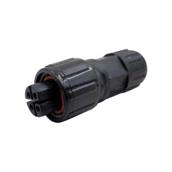 4 Position Circular Connector Plug, Female Sockets Solder Cup - Chogori Technologies Inc.