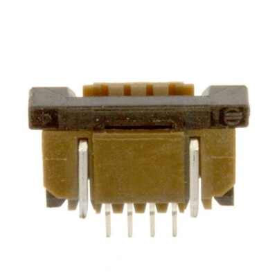 4 Position FPC Connector Contacts, Top 0.039