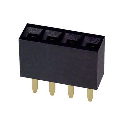 4 Position Header Connector 0.100