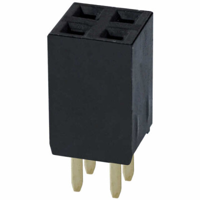 4 Position Header Connector 0.100