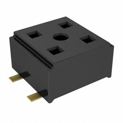 4 Position Receptacle, Bottom Entry Connector Surface Mount - 1