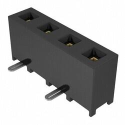 4 Position Receptacle Connector Surface Mount - 1