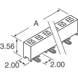 4 Position Receptacle Connector Surface Mount - Samtec Inc. (1)