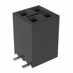 4 Position Receptacle, Pass Through Connector Surface Mount - 2