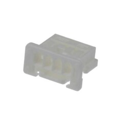 4 Position Rectangular Housing Connector Receptacle White 0.079