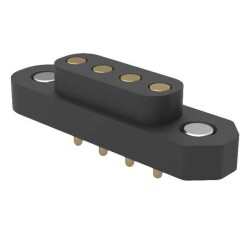 4 Position Spring Piston Connector Through Hole - Mill-Max Manufacturing Corp.