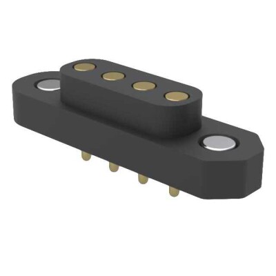 4 Position Spring Piston Connector Through Hole - 1