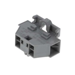 4 Position Terminal Block Gray Middle 8.0mm - WAGO Corporation