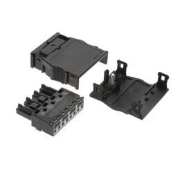4 Position Terminal Block Plug, Female Sockets 0.394