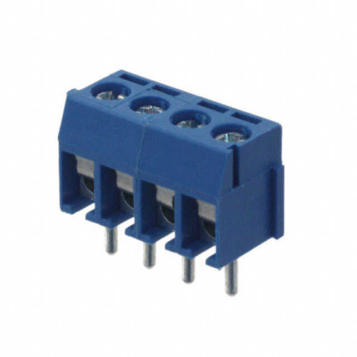 4 Position Wire to Board Terminal Block Horizontal with Board 0.138