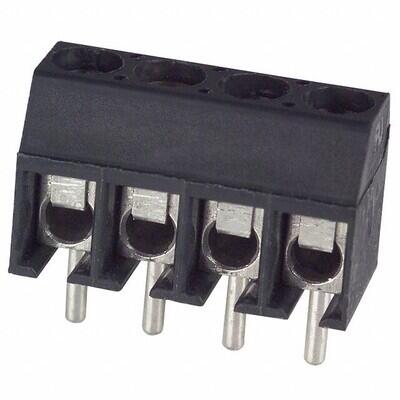 4 Position Wire to Board Terminal Block Horizontal with Board 0.138