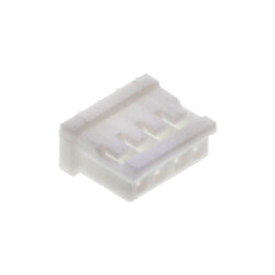 4 Rectangular Connectors - Housings Receptacle Natural 0.059