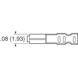 4 Rectangular Connectors - Housings Receptacle White 0.100