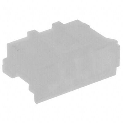 4 Rectangular Connectors - Housings Receptacle Natural 0.079