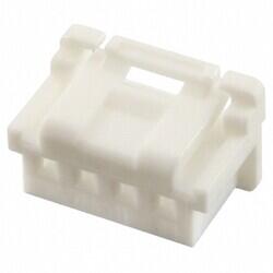 4 Rectangular Connectors - Housings Receptacle Natural 0.079