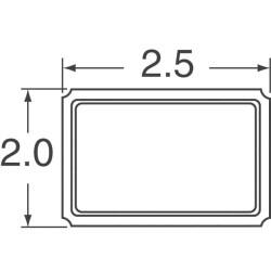 40 MHz XO (Standard) CMOS Oscillator 3.3V Enable/Disable 4-SMD, No Lead - 3