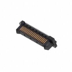 40 Position Connector Header, Center Strip Contacts Surface Mount Gold - Samtec Inc.