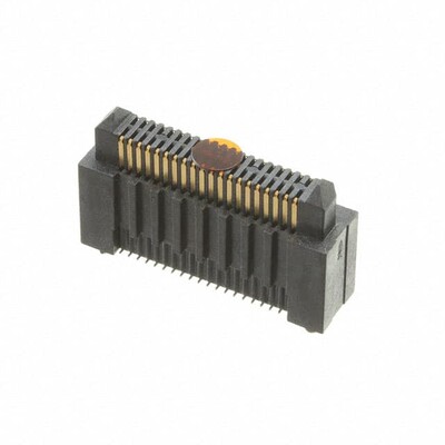 40 Position Connector Header, Center Strip Contacts Surface Mount Gold - 1