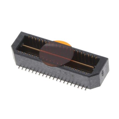 40 Position Connector Header, Outer Shroud Contacts Surface Mount Gold - 1