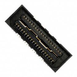 40 Position Connector Receptacle, Center Strip Contacts Surface Mount Gold - Samtec Inc.