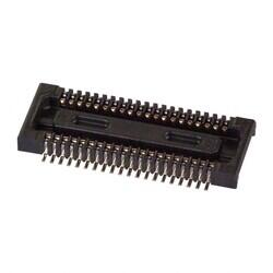 40 Position Connector Receptacle, Outer Shroud Contacts Surface Mount Gold - Hirose Electric Co Ltd