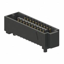 40 Position Connector High Density Array, Female Surface Mount Gold - Samtec Inc.
