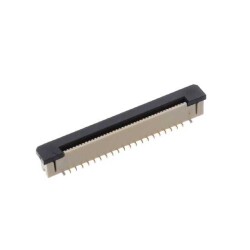 40 Position FFC, FPC Connector Contacts, Vertical - 1 Sided 0.020