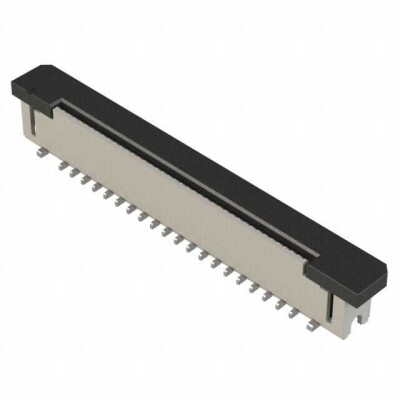 40 Position FFC, FPC Connector Contacts, Vertical - 1 Sided 0.020